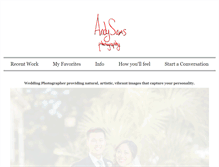 Tablet Screenshot of andysams.com